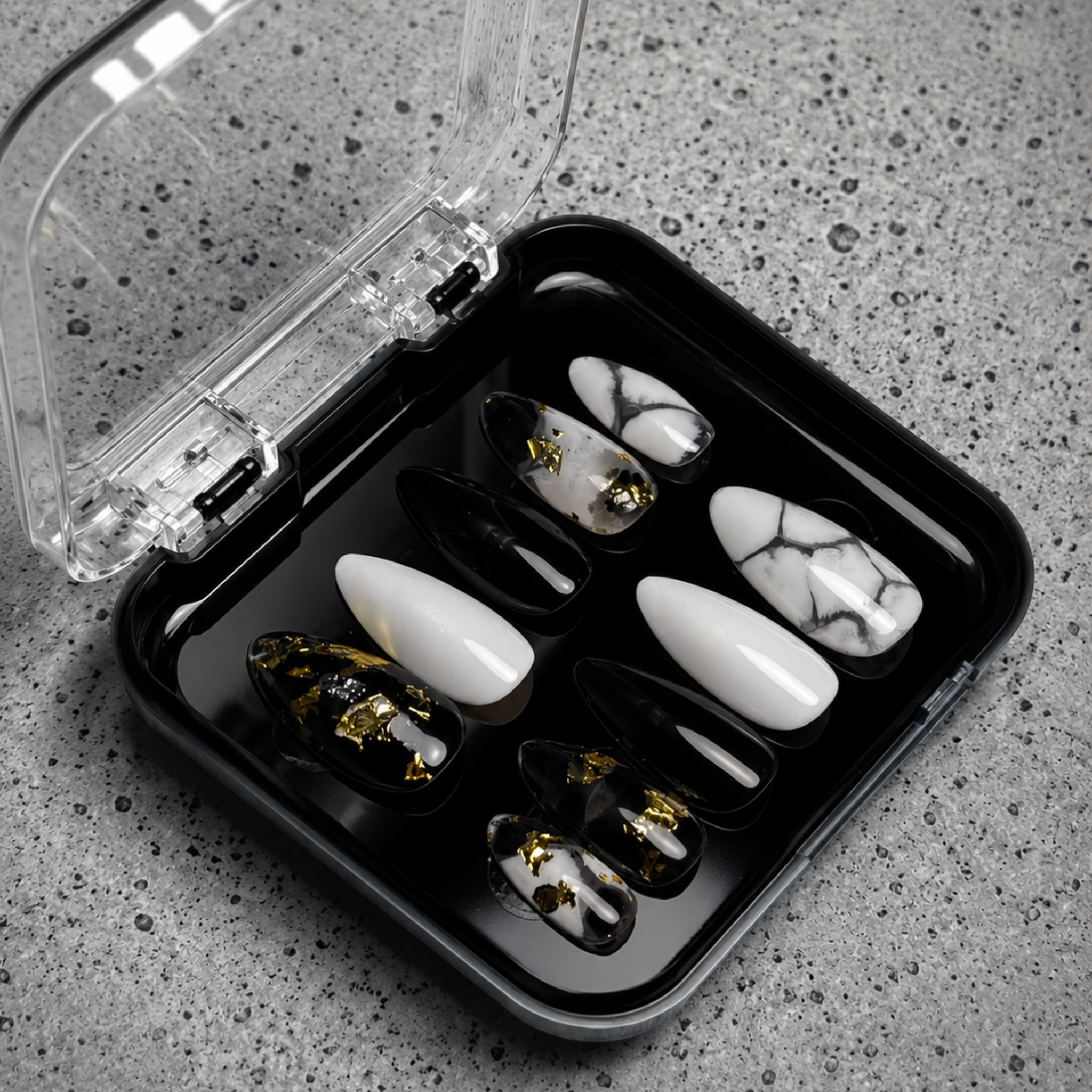 Black, White & Gold